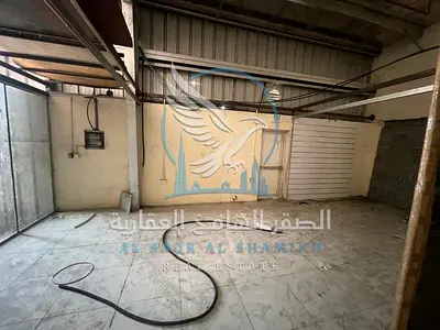 مستودع للإيجار في الصناعية 11 الشارقة مساحة 5750 قدم فاير سيستم جديد كامل
