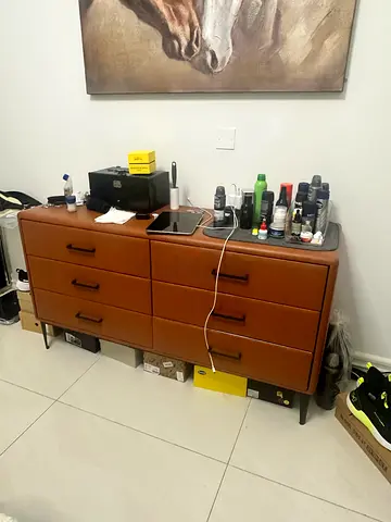Leather dresser