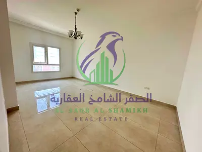 غرفتين وصاله للايجارالسنوى فى المجاز2 بإمارة الشارقه باركن مجانى بلكونه اطلاله مفتوحه تشطيبات حديثه موقع مميز قريب الى حديقه المجاز