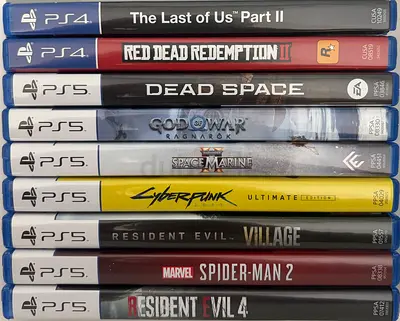 PS5 & PS4 Games Bundle – Excellent Condition – Original Cases
