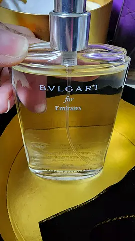 Bvlgari for Emirates fragrance - never used bottle