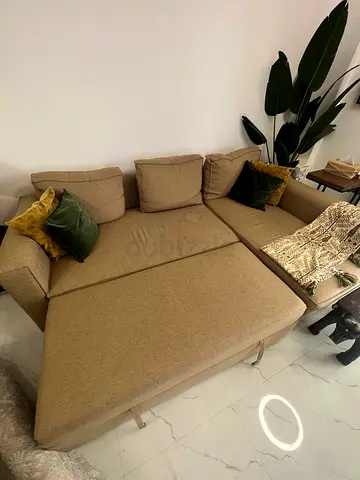 Sofa/bed - brown colour