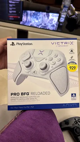Victrix Pro BFG Reloaded Wireless Controller for PlayStation - White (Like New)