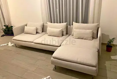 Perfect condition IKEA Kivik L Shape Sofa Beige