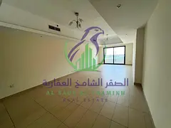 Spacious Three Bedroom Apartment for Rent in With Free AC Balcony Parking Gym and Pool and Maid Room