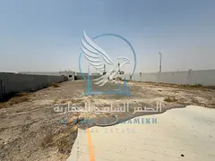 For Rent in Al Sajaa Industrial Area – Industrial Yard on Main Road