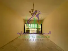Three-bedroom apartment and living room for annual rent in Al Mamzar Sharjah Emirate Free gym Free s