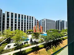 Superb furnished studio in 45k balcony wardrobes 1parking