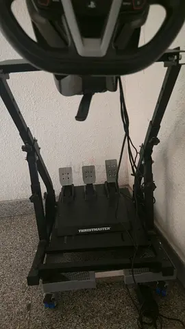 Racing sim wheel and pedal for ps5 see description