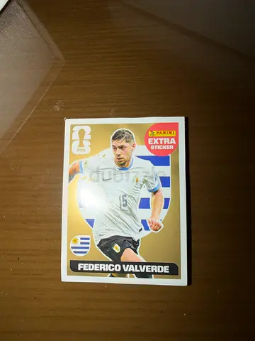 Panini World Cup 2026 Valverde gold extra sticker