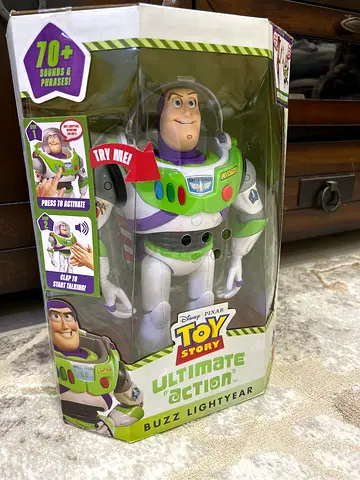 Toy Story Ultimate Buzz Lightyear & woody Interactive Figure - New in Box