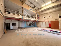shed in 5500 sq. ft – offices - mezzanine - 45 kW electricity - modern full fire system - 4 instal