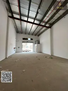 2,000 Sqft Industrial Warehouse for Rent | 21 kW Power | Ground Floor | Al Jurf 1