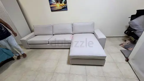 Excellent condition IKEA Kivik L Shape sofa beige