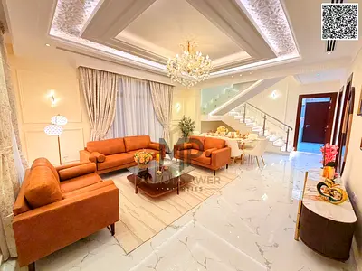 Modern villas for sale furnished with air conditioning and electricity. Registration and ownership fees apply. Freehold ownership. Dubai villa designs