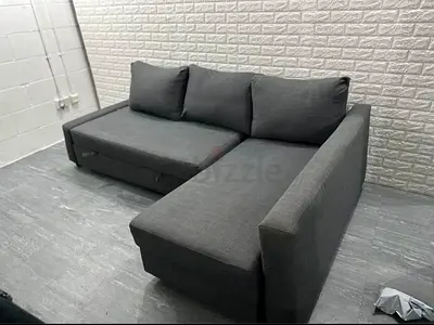 Ikea L shape sofa store cum bed and you can