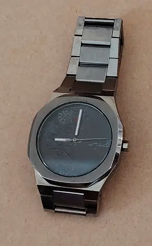 Silver Arros Stainless Steel Men's Wrist Watch (used)
