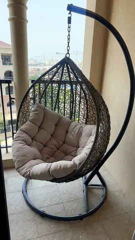 Hanging Egg Chair (Swing Chair) with Stand — Outdoor/Indoor