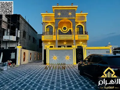 Arabic Classic Villa for Sale in Al Zahya – 5 Bedrooms – Rooftop – All Fees Included