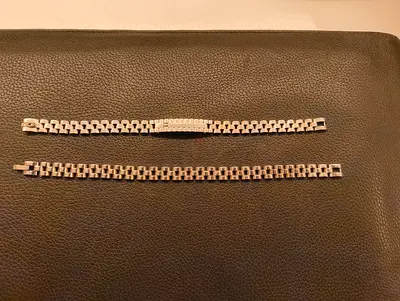 Stain and steel bracelet