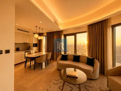 Fully Furnished 2 Bedroom Apartment for Sale in Address Harbour Point, Dubai Creek Harbour — Live t