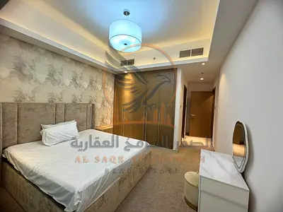 غرفه وصاله للايجار السنوي بالفرش مع باركن وجيم ومسبح وكيدز ايريا ببرج فخم وراقي للعاءلات فقط