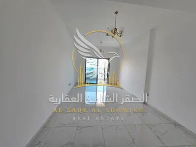 شقه غرفتين وصاله تاني ساكن باركن خاص مجانا  بلكون اطلاله مفتوحه خزائن بالحائط غرفتين ماستر قريب من بنك راس الخيمه المجاز1
