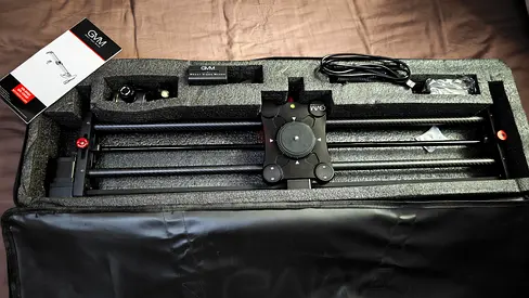 GVM Motorized Camera Slider – Carbon Fiber 80cm (GR-80QD)