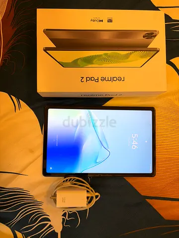 Realme pad 2 4G (sim model) 8GB RAM / 256 GB with Original 33 watt charger & Box.