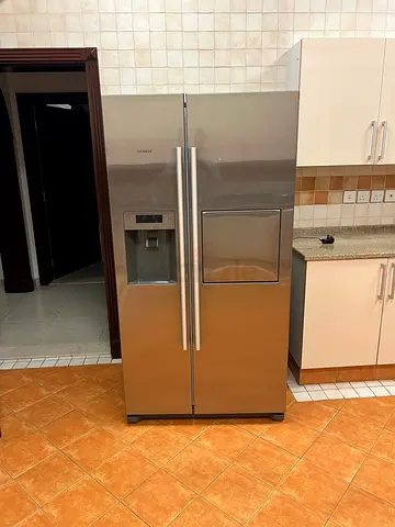Siemens New Model Side By Side Refrigerator With Water Dispenser Ice Maker Also Mini Bar