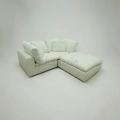 White cloud feather 🪶 filled modular sofa loom collection brand