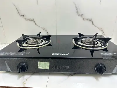 Geepas two burner stove