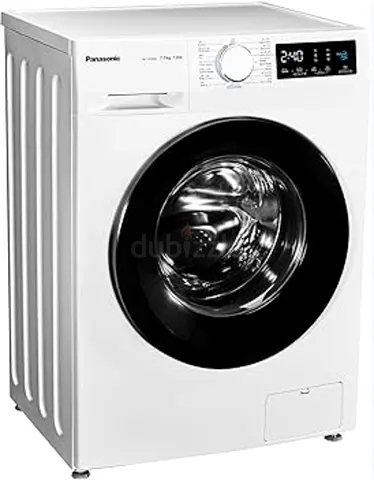 Panasonic Front Load Washing Machine - 7kg, White - Model NA-127MG2