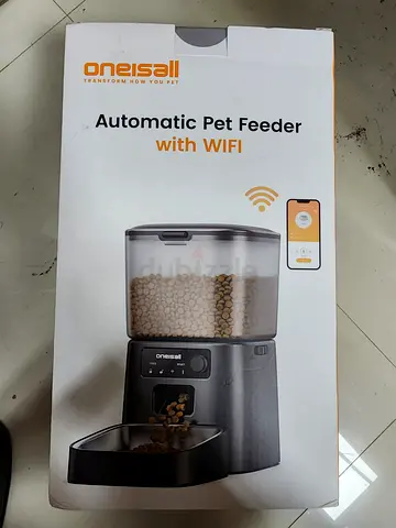 Onesail Automatic WiFi Pet Feeder (brand new) - programmable food dispenser