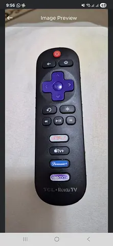 TCL Roku Smart TV Remote Control For Sale   (ONLY REMOTE) With Delivery   Brand New, Price Dhs 50