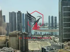Largest 3BR apartment for annual rent in Al Majaz 2, free AC, free gym & pool.
