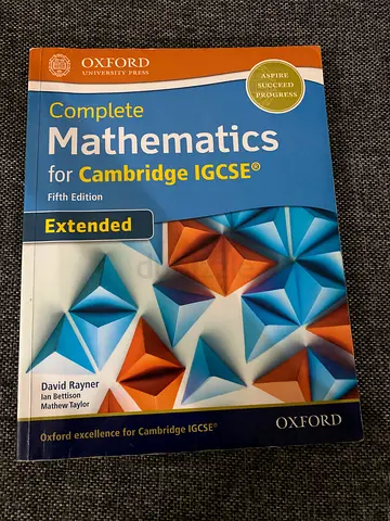 Complete Mathematics for Cambridge IGCSE (Extended) - Oxford