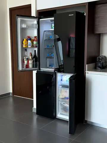 Frost Free Refrigerator with Bottom Freezer - Good Condition