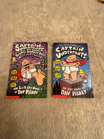 Captain underpants books