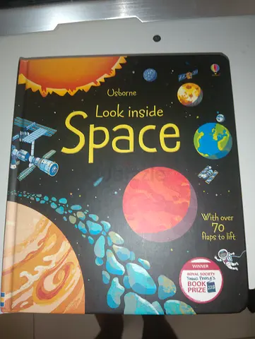 Usborne Look Inside Space - Children's Lift-the-Flap Board Book