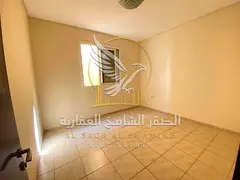 Two bedrooms and a living room for rent in Al Majaz area Central air conditioning spacious and comfo