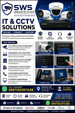 IT SUPPORT | CCTV INSTALLATION | NETWORKING | WIFI