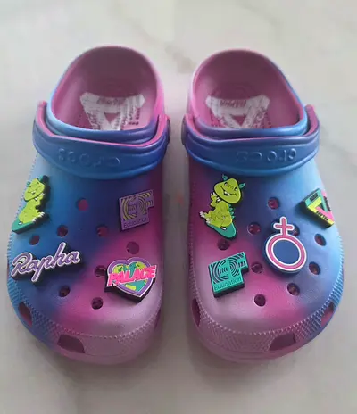 Palace - Rapha - EF Education first cycling Croc
