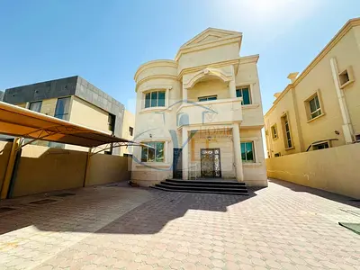 For Sale – Luxury Villa in Al Muwaihat 1 – Ajman | Two Floors | 5 Master Bedrooms | Majlis, Living Room with Washrooms, and Yard | Price: AED 2,100,00
