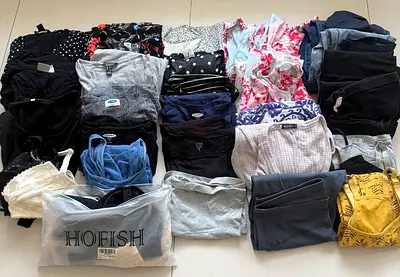 Maternity and nursing clothes (used)