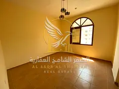 For annual rent: One-bedroom apartment with living room, open view, spacious layout, central air con