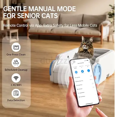 Automatic self cleaning Cat litter box