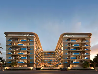 Furnished 2BR Apartment | Samana Imperial Gardens | Pool & City Views