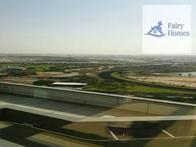 شقة بغرفة نوم واحدة | برج الخليج التنفيذي A | إطلالة على الأفق