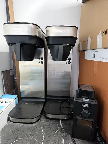 Pair of Marco commercial coffee grinders